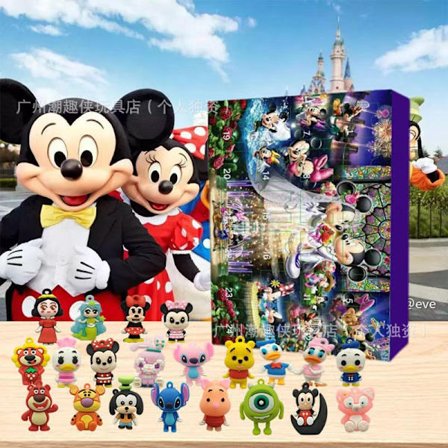 Jul Adventskalender 24 Nedtælling Disney Søde Mickey Ornament
