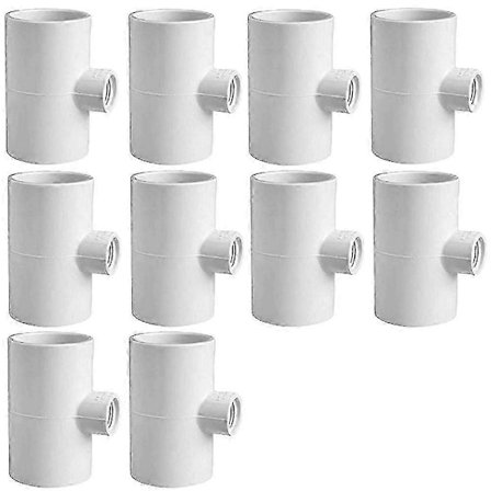 10 kpl Automaattinen Siipikarjan Kanin Juottojärjestelmä Kolmisuuntainen Putki Kana Juomakuppi