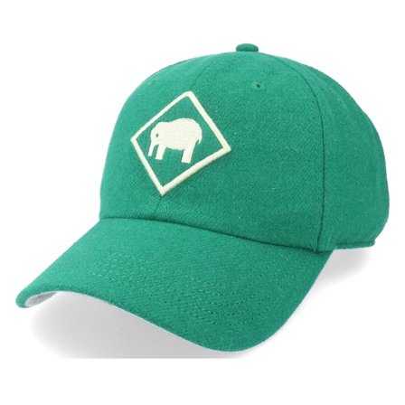 American Needle - Green unconstructed Czapka Z Daszkiem - Denver White Elephants Archive Legend Kelly Green Dad Cap @ Hatstore