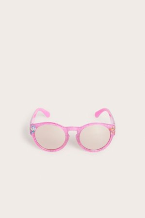 Kappahl | Brokatowe okulary przeciwsłoneczne Psi Patrol Różowy ONE SIZE | Różowy