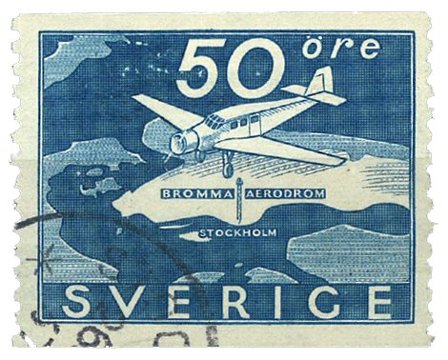 Sverige 1936 - AFA 243 - Stemplet