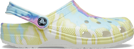 Crocs Classic Tie Dye Graphic Clog Unisex sandals Multi-colored 38-39