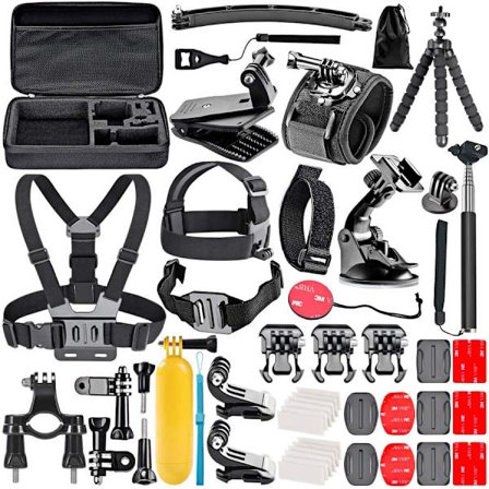 50-i-1 Action Camera Accessory Kit kompatibel med GoPro