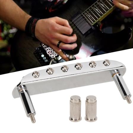 Sähkökitaran Silta 6 Kielinen Häntäkappale Metalli Instrumenttivaruste JazzmasterSilverille