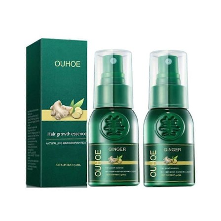 Ginseng-hiusseerumi miehille ja naisille, ravitsee päänahkaa, vahvistaa juuria, korjaa vaurioituneita hiuksia, yrttipohjainen hiustenhoitosuihke