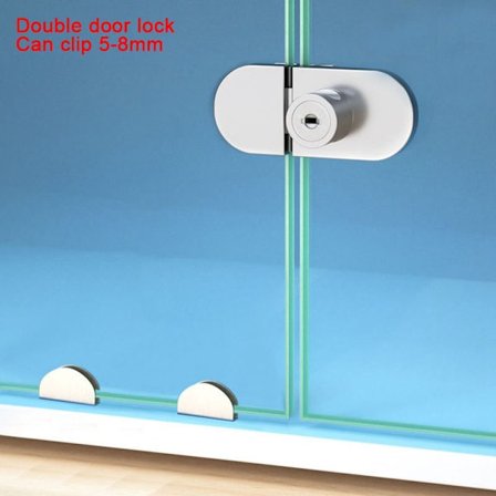 Glasdør Låse Skab Dørlås STYLE 2 STYLE 2