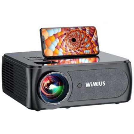 Bärbar Projektor - Smartphone - 5gb Wifi - 4k - 15000 Kontrast -