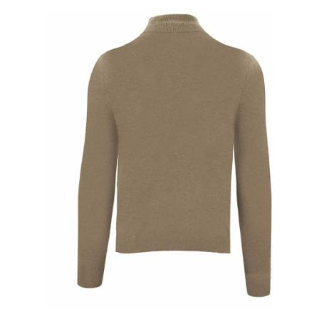 Malo, Malo Beige Cashmere Sweater Beige, Heren, Maat:S