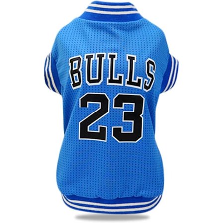 Hundetøj Basketball Mesh Åndbar T-Shirt,Kæledyrstøj Hvalpe Sportstøj Forår/Sommer Mode Hundeskjorte.