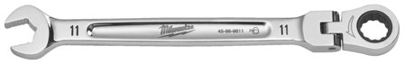 Milwaukee 4932480184 MAX BITE -räikkälenkkiavain nivelellä 11 mm, Käsityökalut