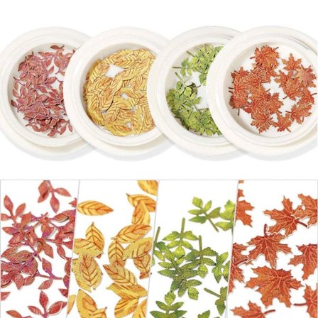 Herbst Nail Art Decals Glitter Ahornbl tter Nail Art Decals Herbst Designs Ahornblat KLB