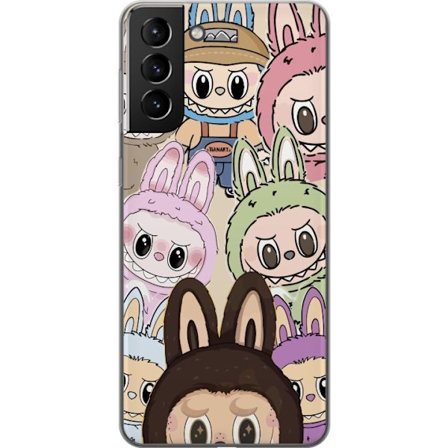 Kompatibelt Mobildeksel til Samsung Samsung Galaxy S21+ 5G The Monster Edition Samlefigur Anime