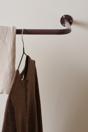 Jotex - Klesstang 80 Cm Brun WALL - Kjøp Entrémøbler hos Jotex