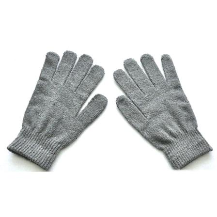 1par Unisex Black Full Finger Fingerless Handskar För Kvinnor Och