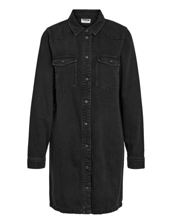 NOISY MAY | Nmnew Signe L/S Denim Dress Vi001Bl Noos | L