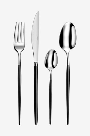 Amefa - Soprano bestiksæt med 16 dele - Sort - Bestik - Fra Homeroom
