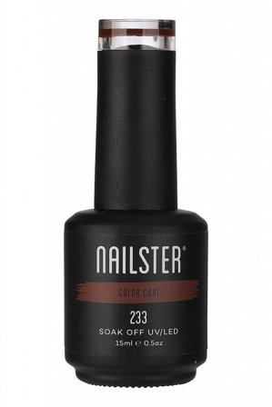 Nailster Gel Polish 233 Deep Brown, Makeup, Gelénegle, Gel Neglelak