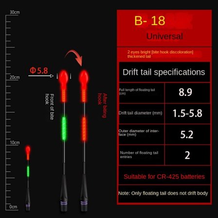 Gravity induksjon elektronisk haledrift Elektronisk Float hale