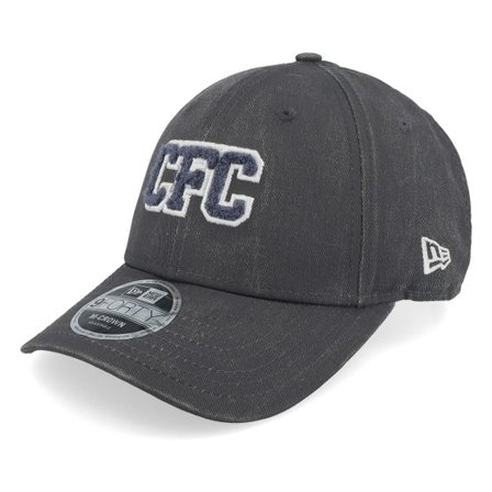 New Era - Grå adjustable Keps - Collegiate 9FORTY Dark Grey Adjustable @ Hatstore