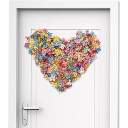 50 kappaletta tekokukkahattuja - 50 keinotekoista silkkiä - askarteluun, kodin sisustukseen, lomaan, häihin