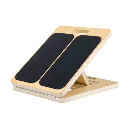 Skråbrett Leggstrekker Sammenleggbar Tre Leggstrekking for Hjemmegym Sport