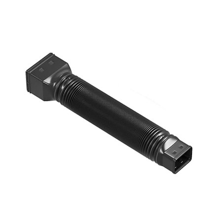 Takrenner Nedløpsrørforlengere Fleksible, Nedløpsrørsforlenger, Nedløpsrørsforlenger, Takrennekobling Regnvannsavløp