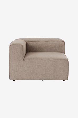 Homitis - 1-sohva-Brinly Left - Ruskea - Sohvamoduulit - - Homeroom