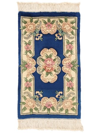 China 90 Line Teppich Orientalischer Beige/Orange (Wolle, China)