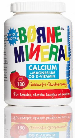 3 for 2 - New Nordic Børnemineral med skovbær 180 tyggetabl., Helse & Madvarer, Mineraler, Mineraler Til Børn