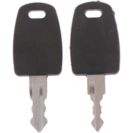 2 stk. TSA007 TSA002 Hovednøgler Rejsebagage Kuffert Told TSA Lås Nøgle Universal Sikkerhed