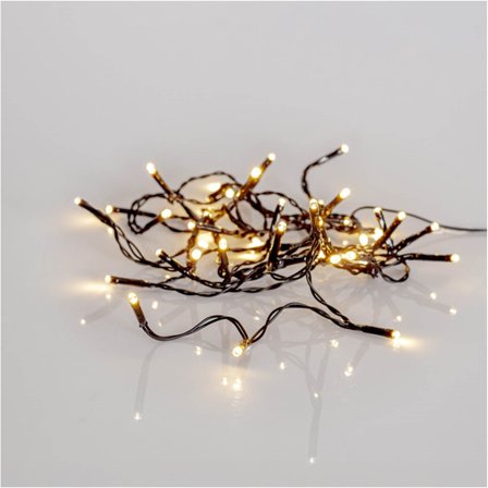 Star Trading - Lysslynge for utebruk Shiny Warm White 594-67 Svart