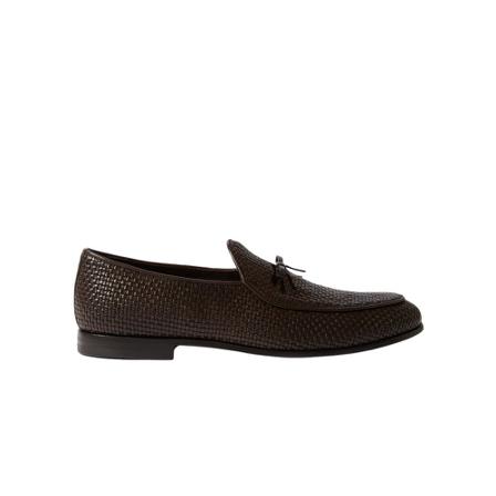 Scarosso, Henri Woven Loafers Bruin, Heren, Maat:47 EU