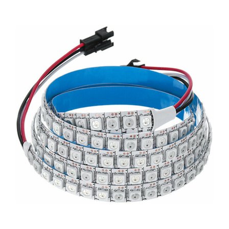 Ws2812B 5050Smd 144 LED-striplys med indbygget Rgb Ic individuelt adresserbar Dc