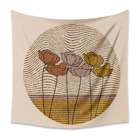 Taide Koti Taustakangas Koristelahja Mandala Boho Kattohuonekalu Sopii Makuuhuoneen Sisustukseen (46, 51 x 59 tuumaa)