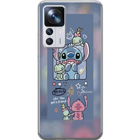 Xiaomi 12T Pro Gjennomsiktig deksel Stitch Venner
