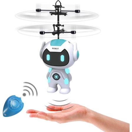 Flyvende Bold Legetøj til Drenge 5 6 7 8 År Gamle, Rc Robot Dinosaur Fl