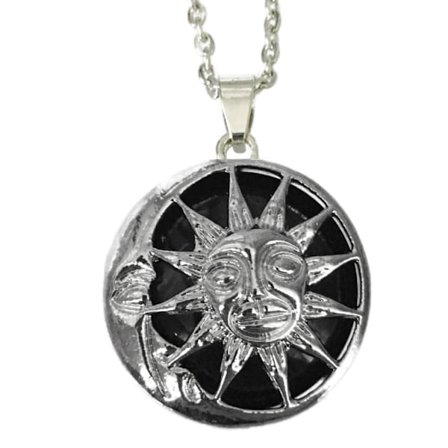 Necklace - Sun - Moon - Agate