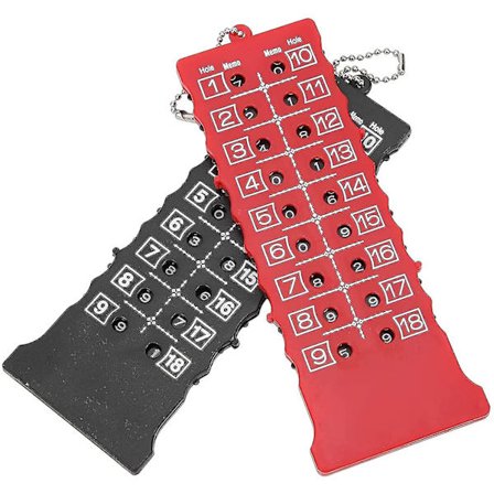 2 kpl 18 reiän golflyöntien laskuri Golfpisteiden laskuri Tuloskortti Harjoittelu Kilpailuvaruste