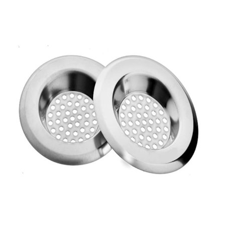 Altaan siivilä / viemärisuodatin ruostumatonta terästä 2 kpl