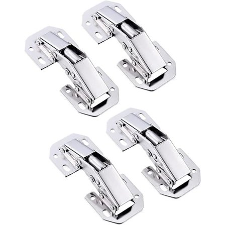 4 st 90 graders dolda gångjärn för köksskåp/skåp