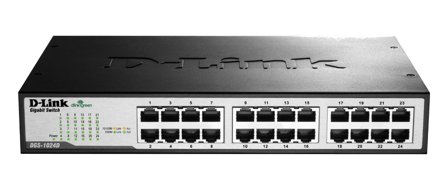 D-LINK DGS 1024D - switch - 24 porter