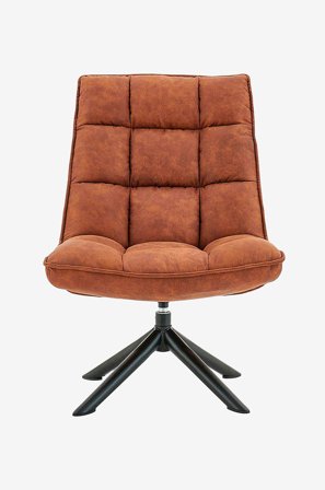 Loft24 - Loungenojatuoli Nelly - Ruskea - Nojatuolit - - Homeroom
