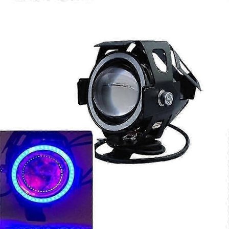 125W Motorcykel Forlygte U7 Led Moto Kørsel Bil Tåge Spot Hovedlampe Engel Øje Motorcykel Spotlight Motorcykeltilbehør