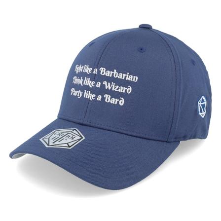 Critiql Hit - Blau flexfit Cap - Dungeon Lessons Wooly Combed Navy Flexfit @ Hatstore