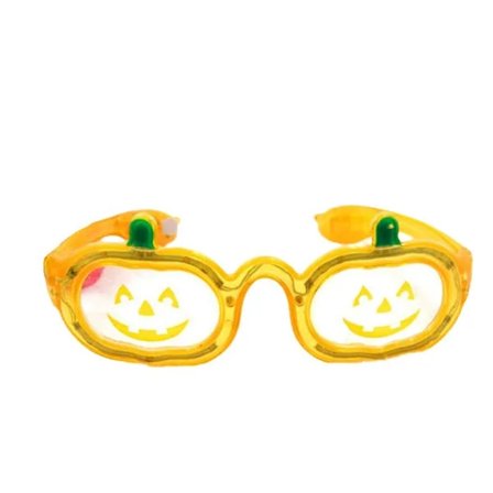 Lysande Pumpa-Glasögon - Bar, Disco & Maskerad
