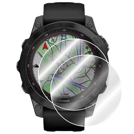 2-PACK Garmin Fenix 7X Härdat Glas 0.2mm 9H 2.5D