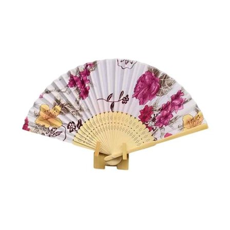 Solfjädrar med Blommor - Olika Färger