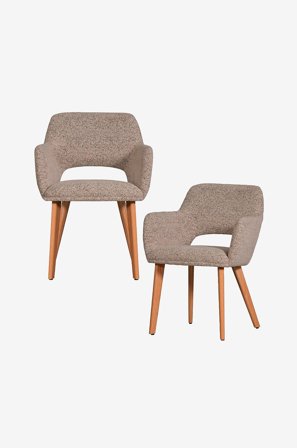 WOOOD - Murat matstol - set om 2 - Natur - Stolar - Från Homeroom