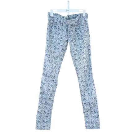 Isabel Marant Pre-owned, Pre-owned Cotton bottoms Blauw, Dames, Maat:M,polyester
