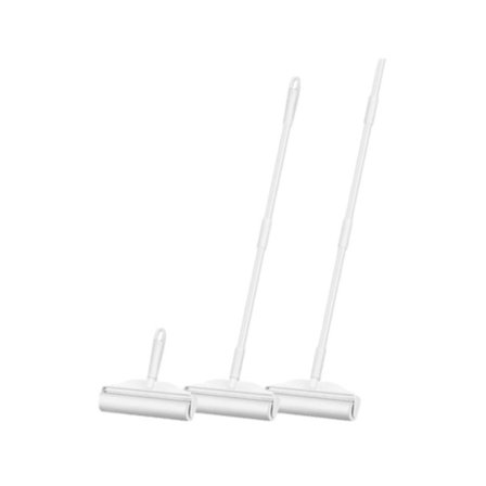 Dubbel Roller för Borttagning av Djurhår med Långt Handtag och Självhäftande Borste för Madrasser och Golv. Aquaforge